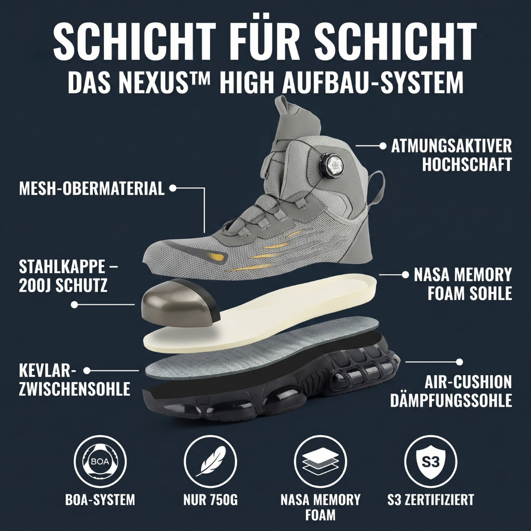SALVOX S3 Sicherheitsstiefel NEXUS™ HIGH